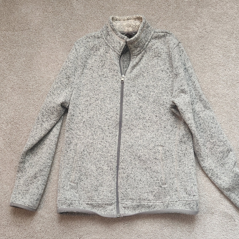 Gray Zip-Up Jacket - image 1